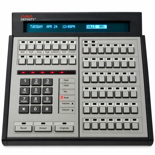 Avaya Definity 302D Attendant Display Console (Gray)